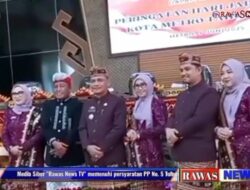 DPRD Metro Gelar Rapat Paripurna Rayakan HUT Metro Ke 88 Dengan Meriah