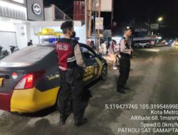 Dalam Mencegah Curanmor, Polres Metro Lakukan Patroli Malam