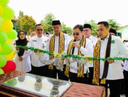 Kakanwil Kemenag Lampung Resmikan Gedung Asrama Putra MAN 1 Metro