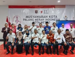 Walikota Metro Gelar Muskot PMI dan Tentukan Arah dan Kepemimpinan Baru