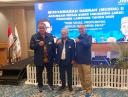 Hasil Musda Putuskan Ahmad Novriwan Kembali Nakhodai JMSI Lampung