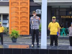 Pamatwil Polda Lampung Pimpin Apel Pagi di Polres Metro, Tekankan Penguatan Kamtibmas dan Kepercayaan Publik