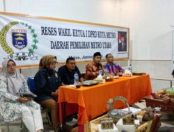 Ahmad Khuseini Gelar Reses Desak Pemkot Metro Maksimalkan Lampu Penerangan TPU