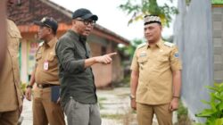 Kunjungan Gubernur Lampung Didampingi Walikota Metro Tinjau Jalan Pattimura 