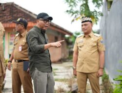 Kunjungan Gubernur Lampung Didampingi Walikota Metro Tinjau Jalan Pattimura 