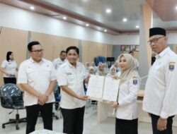 Sertijab Kadiskes dan Direktur RSUD A Yani Metro Berkomitmen Perkuat Sinergi Layanan Kesehatan