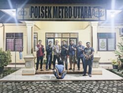 Polsek Metro Utara Amankan Terduga Pelaku Penipuan dan Penggelapan Mobil Fuso