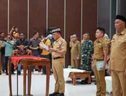 Fokus Pada Pelayanan Publik Lebih Baik, Wali Kota Metro Hi. Bambang Lantik 100 Pejabat Baru