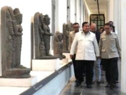 Menteri Kebudayaan Dampingi Presiden Prabowo Kunjungi Museum Nasional Indonesia