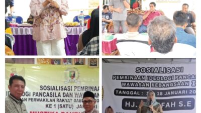 DPRD Provinsi Lampung melaksanakan kegiatan Sosialisasi Pembinaan Ideologi Pancasila pada 17–18 Januari 2026