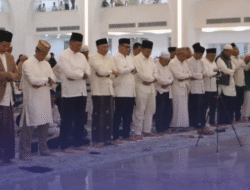 Ketua DPRD Provinsi Lampung, Ahmad Giri Akbar Menghadiri Kegiatan Refleksi Akhir Tahun digelar di Masjid Raya Al-Bakrie Lampung