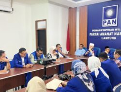 Matangkan Muscab dan Rakerwil 2026, DPW PAN Lampung Gelar Rapat Harian