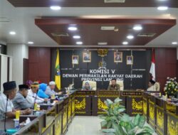Komisi V DPRD Provinsi Lampung menerima audiensi dari Forum Lampung Anti-LGBT