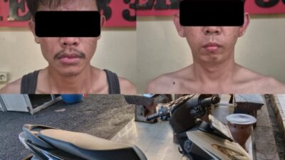 Team Tekab 308 Presisi Polres Metro Bekuk 2 Pelaku Kasus Percobaan Pencurian Motor