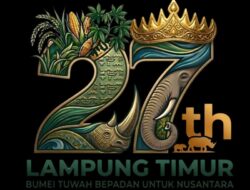 Makna Logo HUT ke-27 Lampung Timur: Harmoni Alam, Budaya, dan Semangat Pembangunan