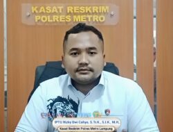 Kasat Reskrim Polres Kota Metro Geram Aksi Penipuan Atas Nama Dirinya