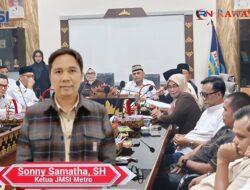 Ketua JMSI Pengcab Metro Menyangkan Hearing di DPRD Tertutup dan Wartawan Diusir Dari Ruangan