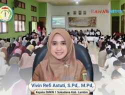 Kepala SMKN 1 Sukadana Lamtim Yang Baru Dilantik Siap Bawa Perubahan Nyata