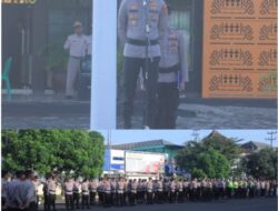 Pimpin Apel Siaga May Day, Kapolres Metro Polda Lampung Pastikan Personel Tetap Siaga Penuh