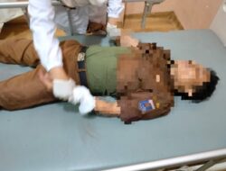 Geger di Kantor PUTR Metro !! Seorang Pegawai Nekat Bunuh Diri dan Ditemukan Kritis Bersimbah Darah di Kamar Mandi