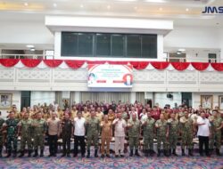 Kasrem 043/Gatam Hadiri Pembukaan KKDN Fakultas Strategi Pertahanan UNHAN RI