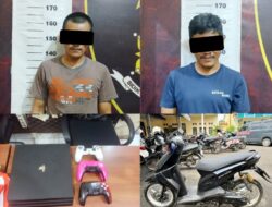 Dua Pelaku Curat di Metro Selatan Ditangkap, Polisi Amankan Motor dan PS4 Hasil Kejahatan