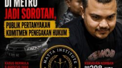 Polemik RJ Bos Debt Collector di Metro, Matta Institute Ingatkan Pentingnya Rasa Keadilan