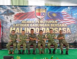 Perkuat Kesiapan Hadapi Bencana, Latgabma Malindo Darsasa 12 Ab/2026 Berakhir di Lampung