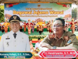 Kepala Inspektorat Tri Hendriyanto Ucapkan Selamat Hari Jadi Kabupaten Lamteng ke-80 dengan Tema “Beguwai Jejamo Wawai”