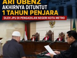 Kasus Bos DC Ari Ubenz: JPU Ajukan Tuntutan 1 Tahun Penjara di Pengadilan Kota Metro