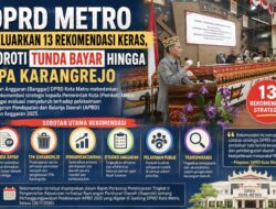DPRD Metro Keluarkan 13 Rekomendasi Keras, Soroti Tunda Bayar hingga TPA Karangrejo