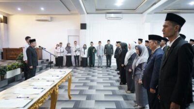 Kanwil Kemenag Lampung Lantik Gunawan Susanto Sebagai Kepala MAN 1 Kota Metro, Gantikan Sarjono