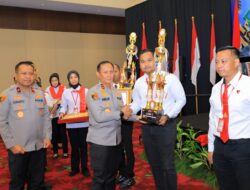 Prestasi !! Kasat Reskrim Polres Kota Metro AKP Rizky Dwi Cahyo Sabet Penghargaan Khusus Polda Lampung