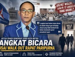 Aksi Walkout Gemparkan DPRD Metro, Basuki Rahmad Paparkan Penjelasan Resmi