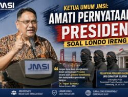 Ketua Umum JMSI: Amati Pernyataan Presiden Soal Londo Ireng