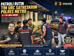 Polres Metro Perkuat Patroli URC, Tekan Angka Kejahatan dan Jaga Kamtibmas