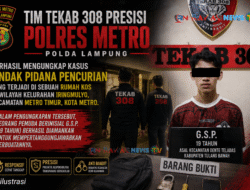 Tekab 308 Polres Metro Ringkus Pemuda 19 Tahun, Diduga Curi Barang dari Kamar Kos