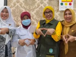 Cegah Kanker Serviks Sejak Dini: Ketua TP PKK dan Kadinkes Kota Metro Tinjau Layanan Papsmear di Rangkaian HUT IBI ke-75