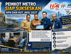 Pemkot Metro Siap Sukseskan HPN dan HUT JMSI 2027, Sekda Hariyanto Ungkap Prioritas Pembangunan