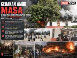 Anak Tuha Memanas! Mess dan Gudang PT Bumi Sentosa Abadi Dilalap Api, Bangunan Hampir Rata Tanah