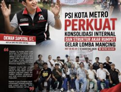 DPD PSI Kota Metro Perkuat Konsolidasi Internal dan Akar Rumput, Gelar Lomba Mancing Semarakkan HUT RI ke-81