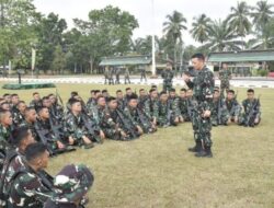 Danrem 043/Gatam Motivasi Kontingen Balakrem dan Yonif 143/TWEJ pada Pembukaan Lomba Binsat Kodam XXI/Radin Inten