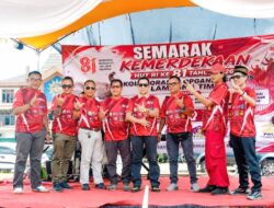 Delapan Organisasi Pers Lampung Timur Sukses Gelar HUT RI 81, Santuni Anak Yatim dan Donor Darah