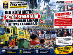 TPAS Karangrejo Tak Lagi Terima Sampah, DLH Kota Metro Hentikan Pengangkutan Sementara