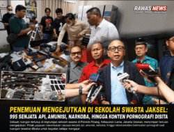 Heboh! Ratusan Senjata Api, Narkoba, dan Video Porno Ditemukan di Sekolah Jaksel, Ini Kronologinya