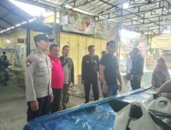 Respons Cepat Polsek Metro Selatan Datangi Pasar Margorejo Pasca 3 Kali Pembobolan