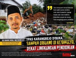 Sampah Basah Pindah ke Rejomulyo, Warga dan Pesantren Inklusif Suarakan Penolakan