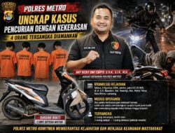Polres Metro Bekuk Empat Pelaku Curas, Tiga di Antaranya Pelajar