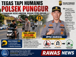 Polsek Punggur Tegakkan Aturan Helm SNI Dengan Pendekatan Tegas dan Humanis