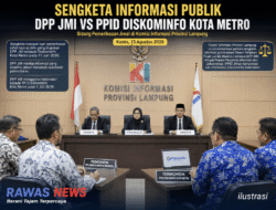 Sengketa Keterbukaan Informasi, DPP JMI dan PPID Diskominfo Metro Bersidang di Komisi Informasi